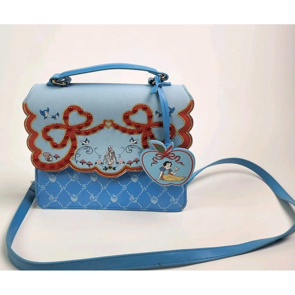 Danielle Nicole Disney Snow White Storybook Crossbody Handbag Purse - Picture 1 of 6
